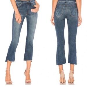 MOTHER Blue Ankle & Cropped Jeans